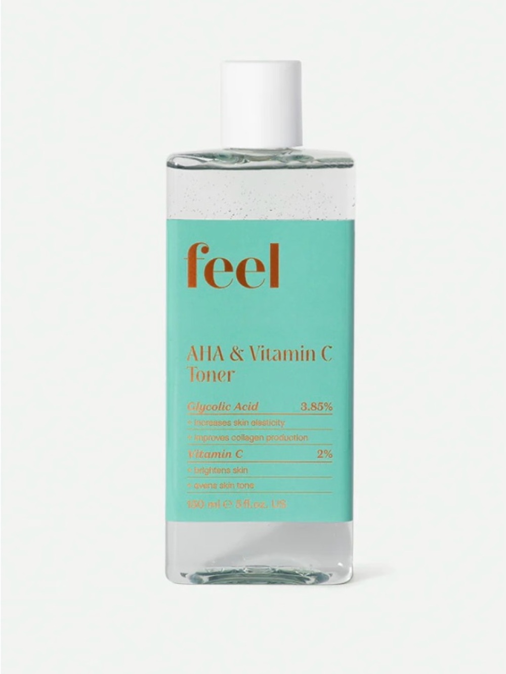 Feel - AHA & Vitamin C Toner - Glycolic Acid - Full Size